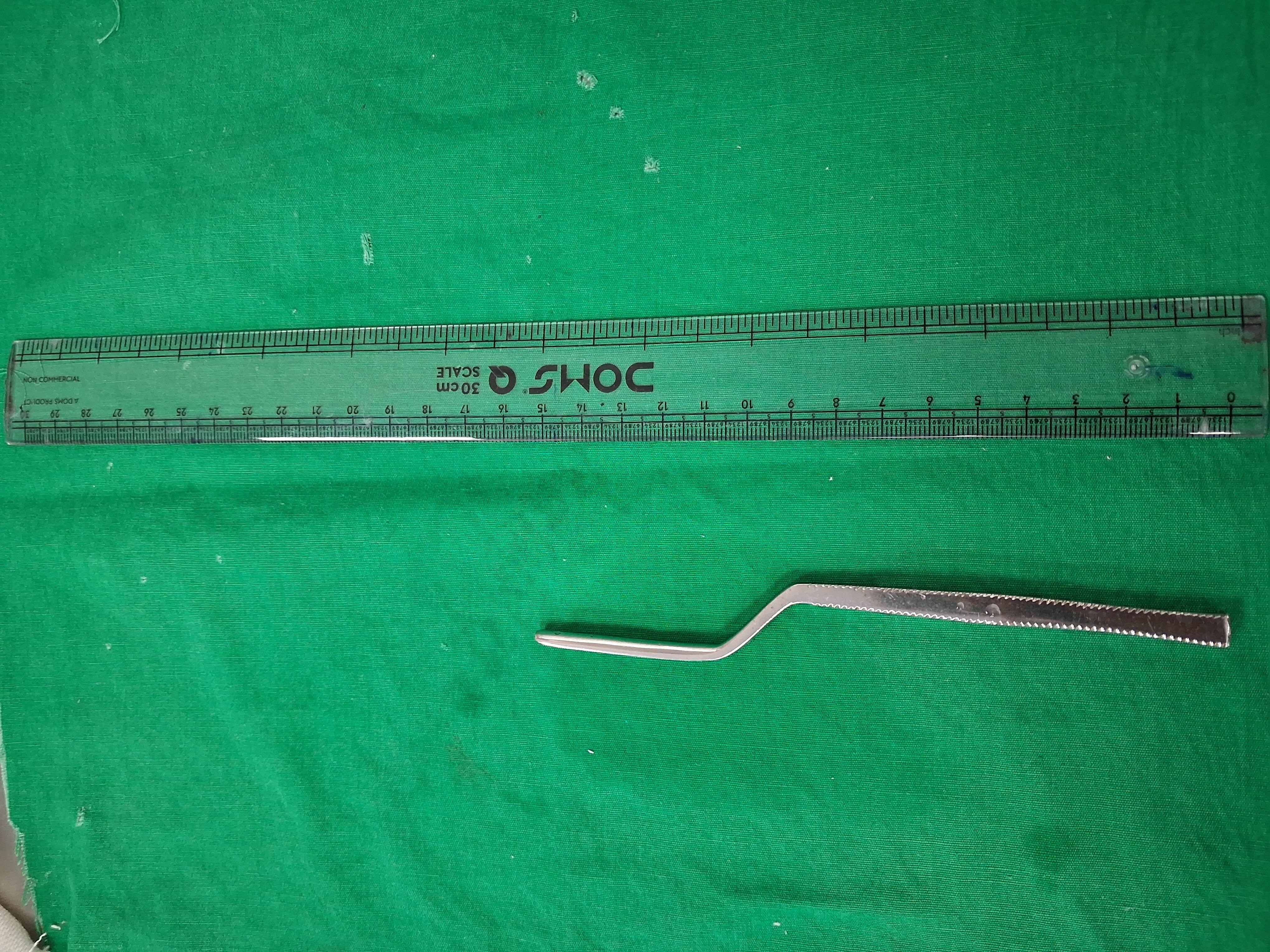 Mastoid Gauge Bayonet shaped